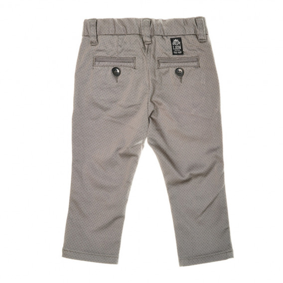 Pantaloni pentru băieți, cu croială dreaptă și decor cu imprimeu Chicco 39153 2