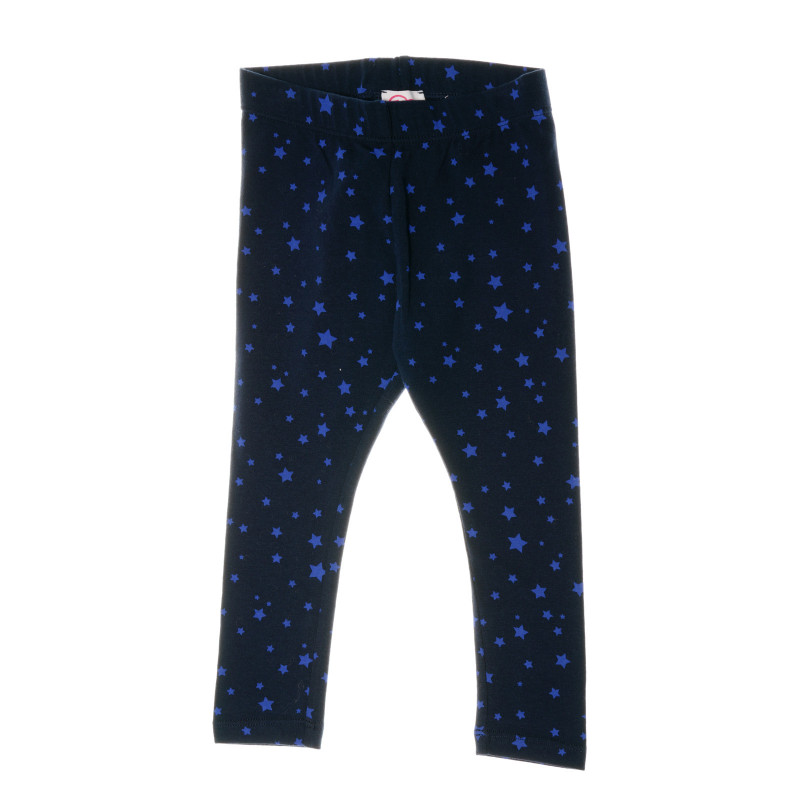 Pantaloni de bumbac, model cu steluțe, pentru fete  39175
