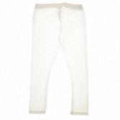 Pantaloni lungi de culoare albă pentru fete Chicco 39230 4