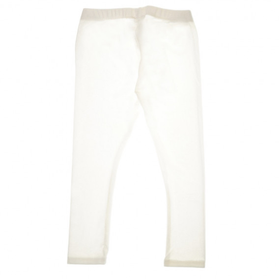 Pantaloni lungi de culoare albă pentru fete Chicco 39230 4