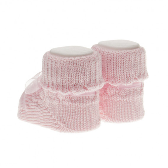 Șosete tricotate pentru bebeluși fete Chicco 39385 2