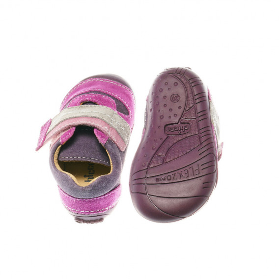 Încălțăminte pentru fetițe, violet și roz Chicco 39432 3