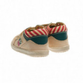 Pantofi retro din piele pentru băieți, cu dungi Chicco 39461 2