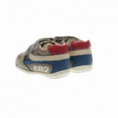 Pantofi clasici din piele, model retro pentru copii, combinație de trei culori Chicco 39474 2