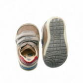 Pantofi clasici din piele, model retro pentru copii, combinație de trei culori Chicco 39475 3