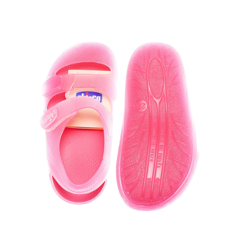 Sandale din silicon de culoare roz pentru fete  39547