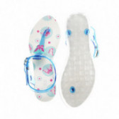 Sandale de silicon pentru fete cu decor de fluturi Chicco 39556 
