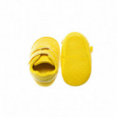 Ghete moi pentru bebeluși cu aspect adidas - Unisex, în galben Chicco 39610 3