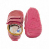 Încălțăminte din piele pentru bebeluși roz Chicco 39799 3