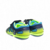 Pantofi pentru băieți în albastru profund și galben Chicco 39804 2