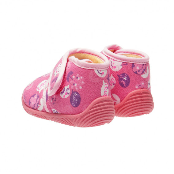 Papuci de casă pentru fete, roz Chicco 39826 2