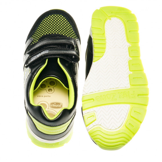 Pantofi pentru băieți cu model galben Chicco 39839 3