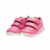 Pantofi din piele pentru fetițe, de culoare roz Chicco 39914 