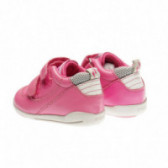 Pantofi din piele pentru fetițe, de culoare roz Chicco 39915 2