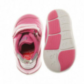 Pantofi din piele pentru fetițe, de culoare roz Chicco 39916 3