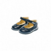 Pantofi de piele pentru fete, albastru Chicco 39953 