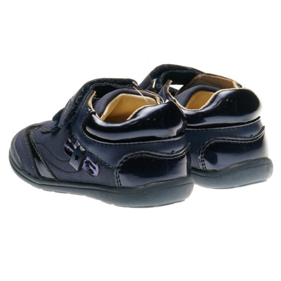 Pantofi din piele pentru fetițe, cu fixare velcro Chicco 39969 2