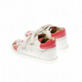 Pantofi din piele pentru fetițe, cu imprimeu floral Chicco 39987 2
