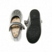 Pantofi gri din piele cu curea, pentru fete Chicco 40096 3