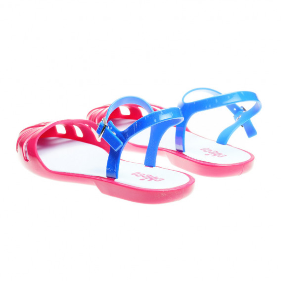 Sandale cu curele albastre, pentru fete Chicco 40380 2
