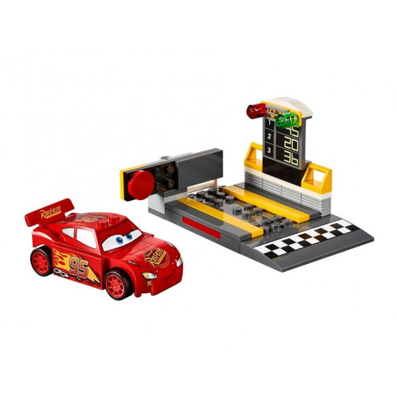 Constructor Lego Junior- Lănsător de viteză Fulger McQueen Lego 41102 2