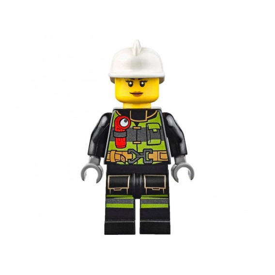 Camionul de pompieri cu scara cu 214 de piese Lego 41160 4