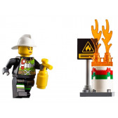 Camionul de pompieri cu scara cu 214 de piese Lego 41163 7