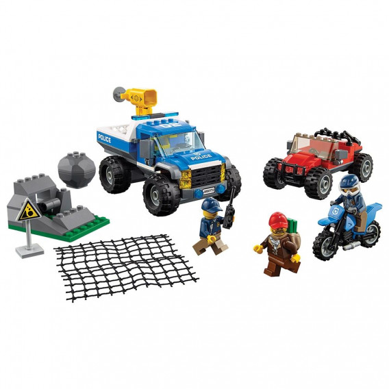 Constructor  mașină de urmărit cu 297 de piese Lego 41237 2