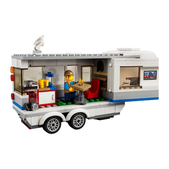 Constructor de Rulotă tractabilă cu 344 de piese Lego 41247 5