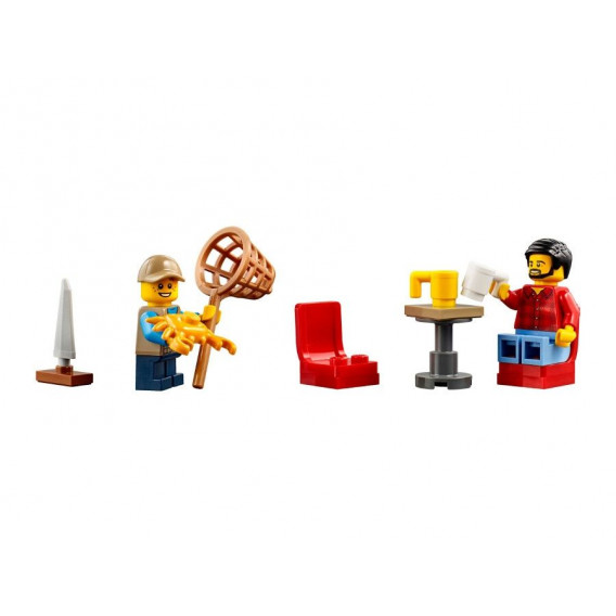 Constructor de Rulotă tractabilă cu 344 de piese Lego 41249 7
