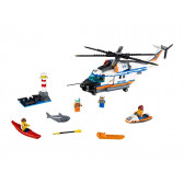 Elicopter de salvare de tonaj mare cu 415 piese Lego 41347 2