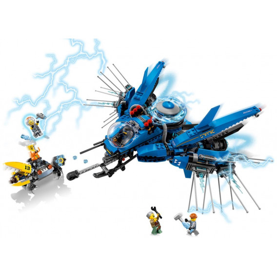 Proiectant avion Lightning în 876 piese Lego 41401 4