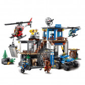 Constructor de poliție montană cu 663 de piese Lego 41428 2