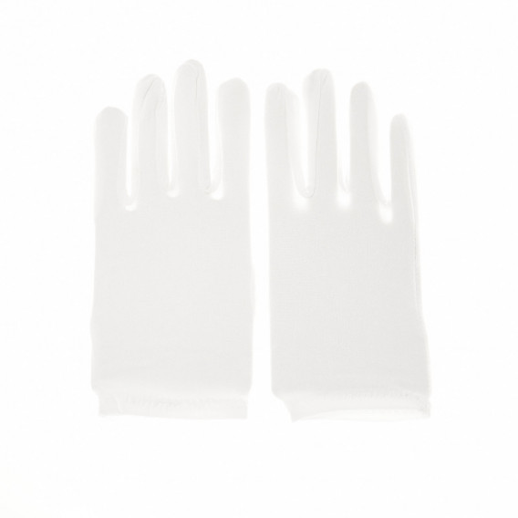 Mânuși albe Clothing land 41661 