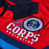 Bluză roșie cu mâneci lungi pentru copii Marine Corps 4173 2