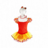 Costum de carnaval pentru fete Clovn Clothing land 41763 2