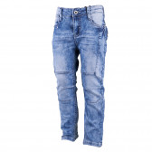 Jeans cu un efect uzat pentru băieți Denim boy 4196 