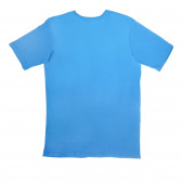 Tricou din bumbac pentru băieți, albastru Quiksilver 42254 2