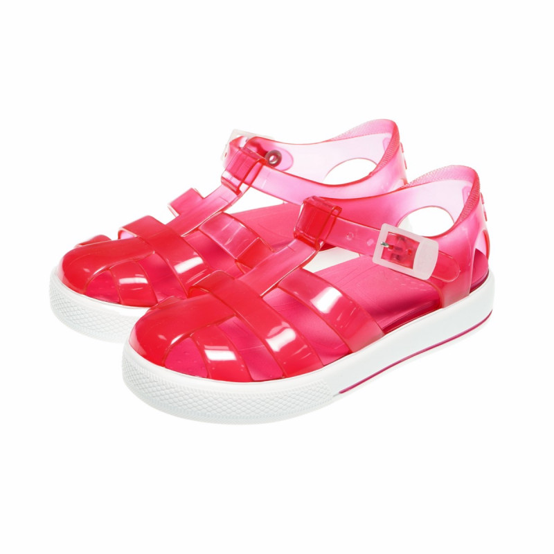 Sandale din silicon pentru fete, roșu  42405
