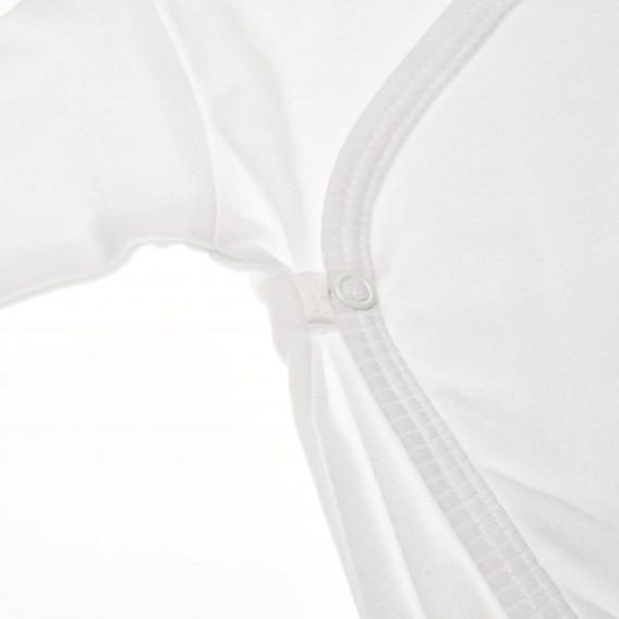 Bluză cu mânecă lungă din bumbac, alb, pentru bebeluș - unisex Pinokio 42556 2