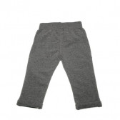 Pantaloni pentru fete pentru bebeluși, gri cu fire argintii Pinokio 42607 3
