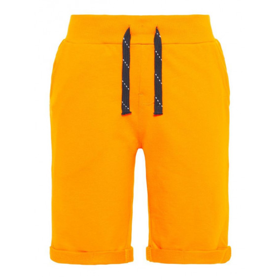 Pantaloni scurți portocalii cu șnur Name it 42813 