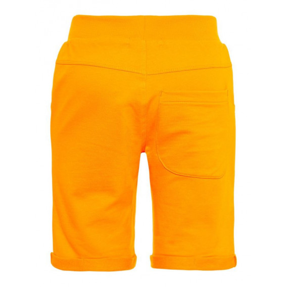 Pantaloni scurți portocalii cu șnur Name it 42814 2