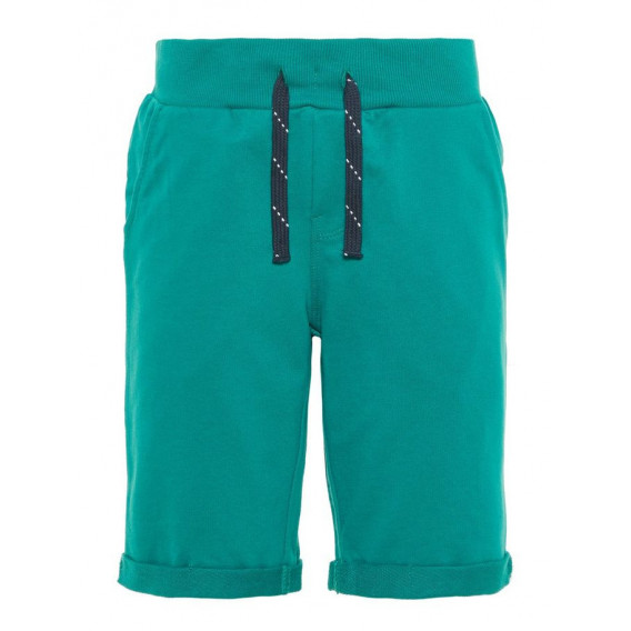 Pantaloni scurți sport de culoare verde mentă Name it 42817 