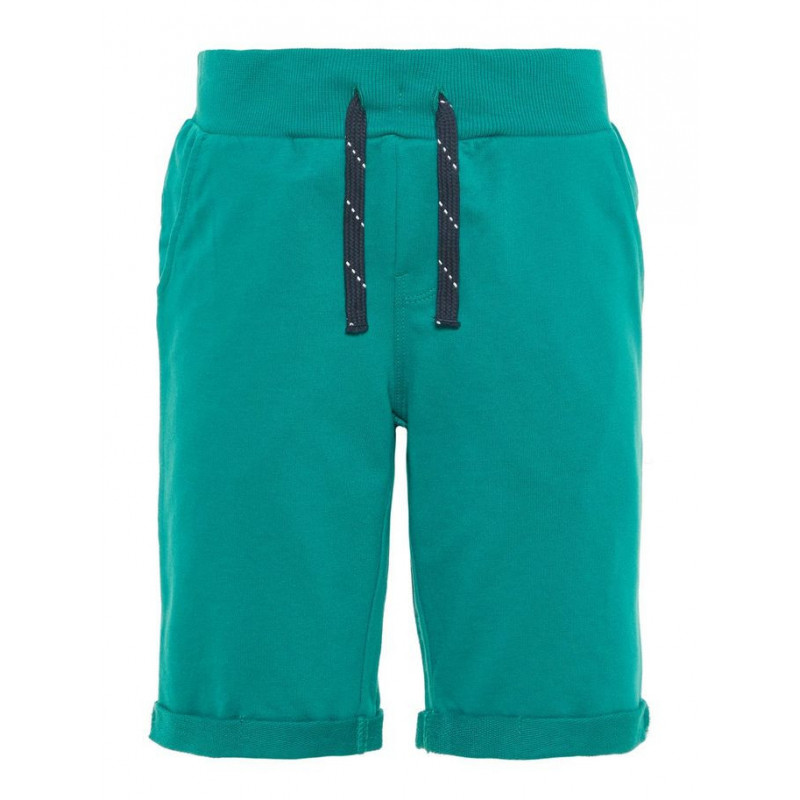 Pantaloni scurți sport de culoare verde mentă  42817