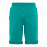 Pantaloni scurți sport de culoare verde mentă Name it 42818 2