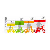 Bicicletă pentru echilibru de 12 "pentru copii Dino Bikes 42905 2