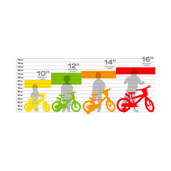 Bicicletă pentru echilibru de culoare roșie de 12 " Dino Bikes 42907 2