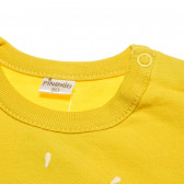 Bluză din bumbac cu mâneci lungi și imprimeu pentru copii în relief - unisex Pinokio 43083 5