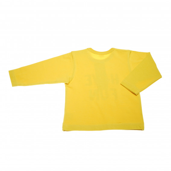 Bluză din bumbac cu mâneci lungi și imprimeu pentru copii în relief - unisex Pinokio 43426 3